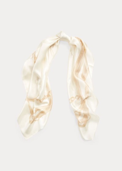 Women's Ralph Lauren Scarlett Silk Twill Scarf | 954076QXG